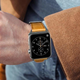 Leather Apple Watch Bands | $7 | Amazon | Promo code QUANBAO5. Should work on all sizes and colors.